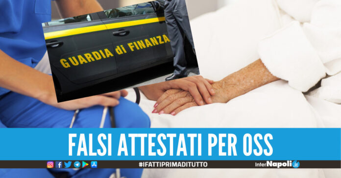 Corsi da 3mila euro per falsi attestati da Oss, 5 arresti della Finanza di Napoli