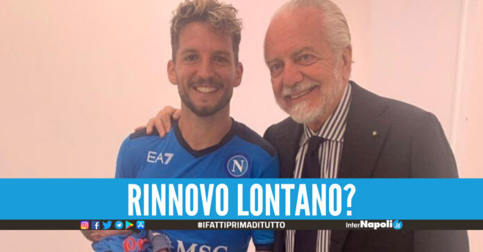 Dries Mertens e Aurelio De Laurentiis