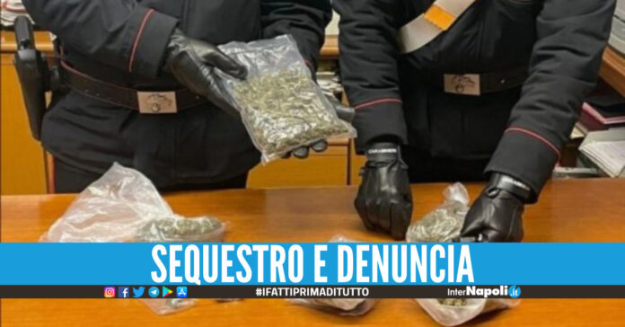 La droga sequestrata dai carabinieri
