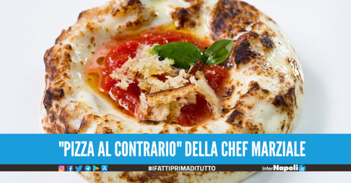 La pizza fatta solo di mozzarella, l'idea della chef Rosanna Marziale