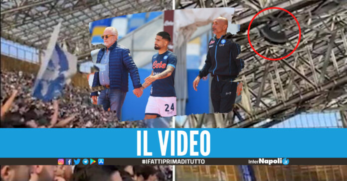 L'addio di Lorenzo Insigne al Maradona