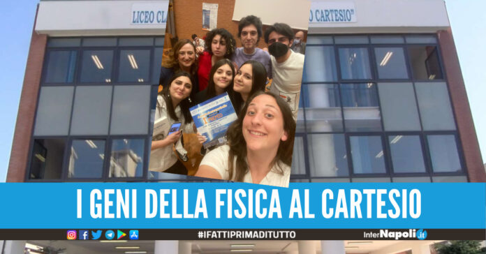L'eccellenza dell'istituto Cartesio di Villaricca, gli studenti hanno vinto il premio di Fisica