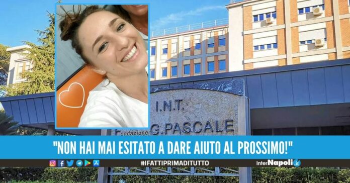 L'infermiera Ester muore all'ospedale Pascale, addio alla giovane mamma