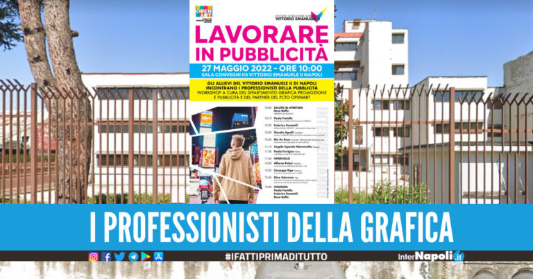 Napoli, all'istituto Vittorio Emanuele II il workshop 'Lavorare in pubblicità
