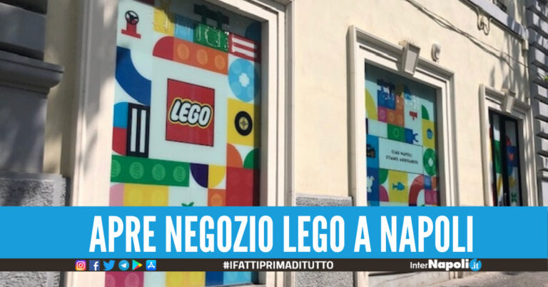 Napoli, bella notizia per i più piccoli apre il negozio della Lego