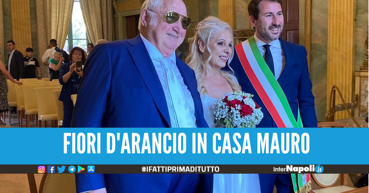 Le nozze di Pino Mauro