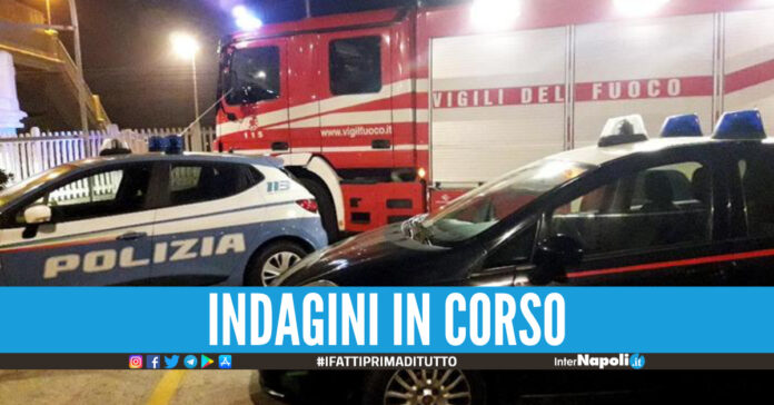 Polizia, carabinieri e vigili del fuoco - FOTO ANSA