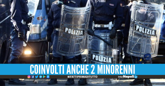 Scontri tifosi polizia, foto di repertorio