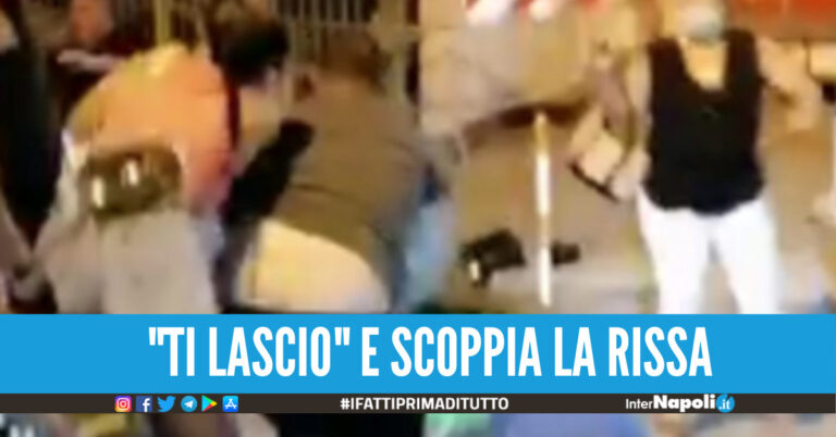 Rissa tra famiglie dopo la fine della relazione tra fidanzati, 5 feriti: uno è ricoverato a Napoli