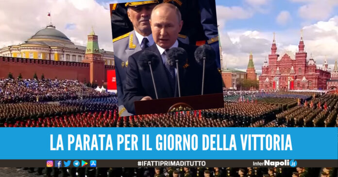 la parata per il Giorno della Vittoria