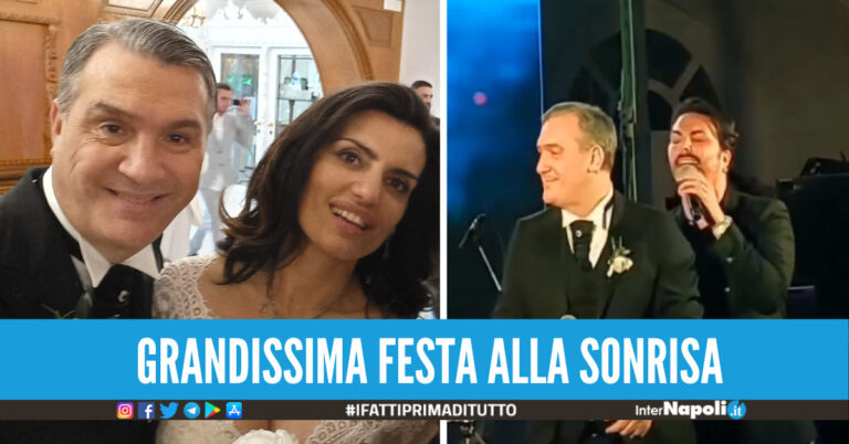 Francesco Merola e Marianna Mercurio, 500 invitati alla Sonrisa: show di Tony Colombo e Valentina Stella
