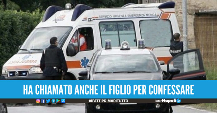 Strangola la moglie e chiama i carabinieri, ma lei non è morta: choc nell'Agro Aversano