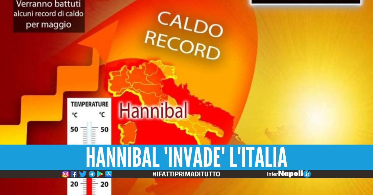 Previsioni meteo, l'Italia si prepara all'arrivo di Hannibal: "Temperature fino a 35-36 gradi»