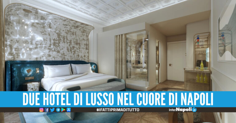 Marriot punta sulla città di Napoli, in arrivo 2 hotel extra lusso: suite, terrazze private e centro fitness