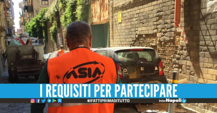 Asìa Napoli pubblica il bando per l'assunzione di 500 operatori ecologici