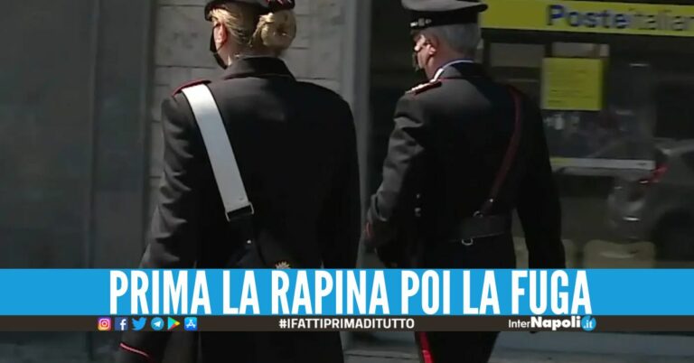 Assalto armato al portavalori in Campania, banditi in fuga con il bottino