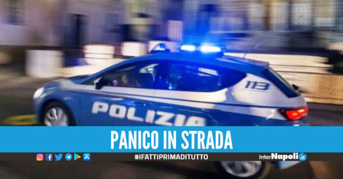 Auto polizia, foto di repertorio