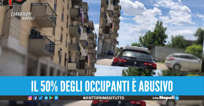 Caivano, controlli negli alloggi popolari del rione Iacp 52 denunciati
