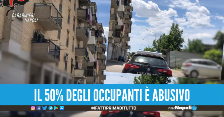 Caivano, controlli negli alloggi popolari del rione Iacp 52 denunciati