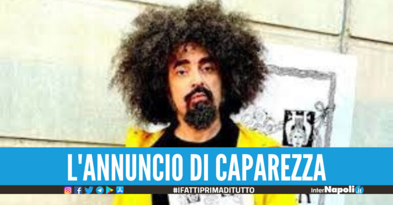 Caparezza, l'annuncio per colpa dell'acufene costretto a ridurre i concerti