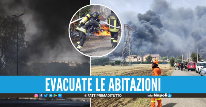 Incendio a Roma