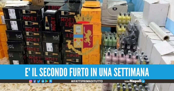 Ladri in azione a Marcianise, rubano incasso e 10mila euro di champagne al cash and carry