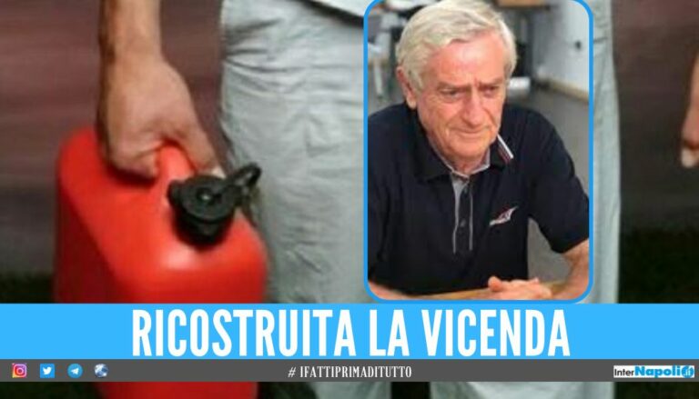 Incontra l'ex sindaco Bertini e si da fuoco in auto, paura a Villaricca