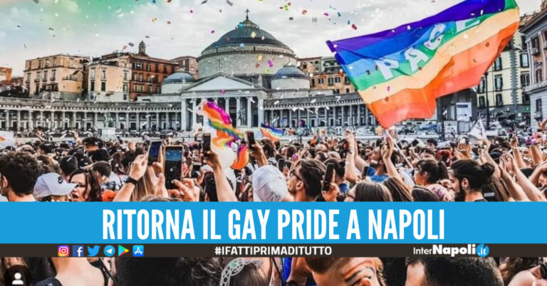 Torna il Gay Pride a Napoli, la parata per l’orgoglio Lgbt dal centro al lungomare