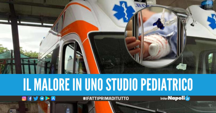 Miracolo a Pozzuoli, neonato si sente male e viene salvato dagli angeli del 118