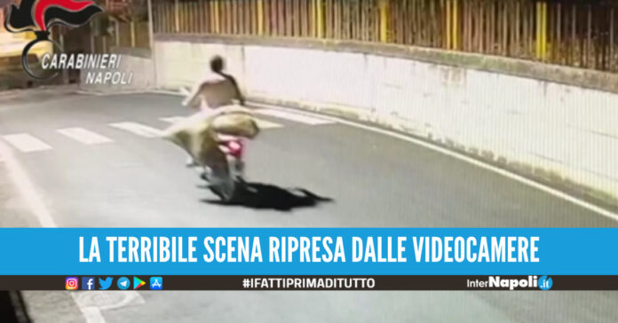 Investe e uccide un 54enne in provincia di Napoli, poi mette il cadavere sulla moto per nasconderlo