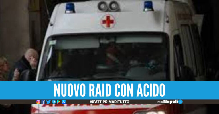 Nuovo raid con l’acido in provincia di Napoli, ferita una donna