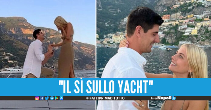 Thibaut Courtois e Mishel Gerzig