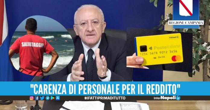Diamo 500 euro oltre al Reddito, la proposta di De Luca per gli stagionali