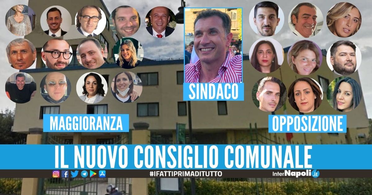 Eletto il nuovo consiglio comunale a Sant'Antimo, 15 in maggioranza e 9 all'opposizione1