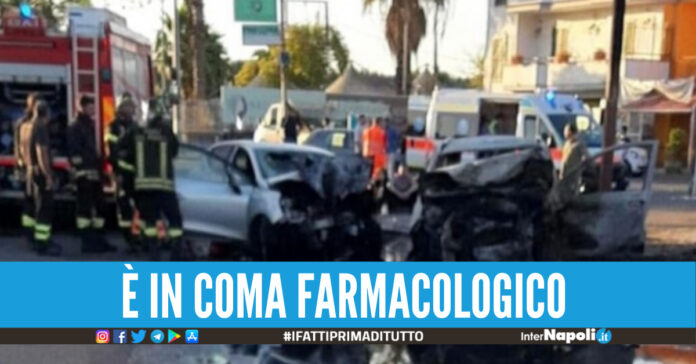 Ferita nel grave incidente a Licola, Marano e Calvizzano sperano nel miracolo Forza leonessa!