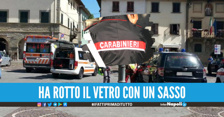 Bimba di 6 mesi chiusa in auto sotto al sole, salvata in extremis da un carabiniere