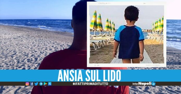 Genitori perdono di vista il figlio piccolo, paura sulla spiaggia del Cilento