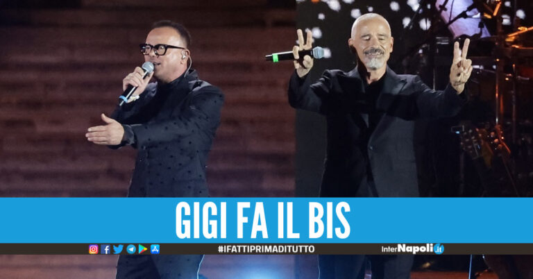 Napoli in delirio per Gigi D’Alessio, stasera nuovo concertone in Piazza Plebiscito