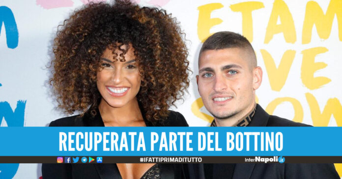  Marco Verratti e la moglie Jessica Aidi