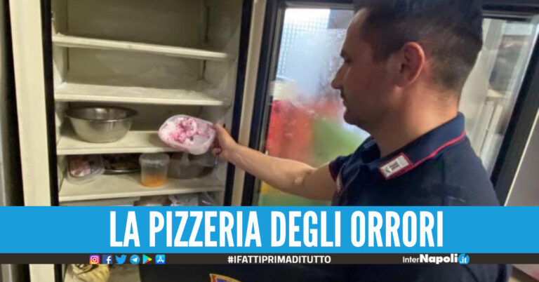Sporcizia ovunque ed alimenti scaduti, blitz nella pizzeria-ristorante in provincia di Napoli