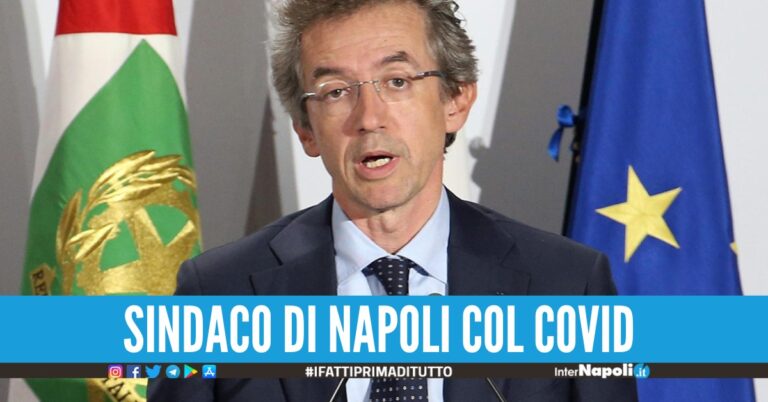 Il sindaco di Napoli Gaetano Manfredi positivo al Covid: annullati tutti gli impegni