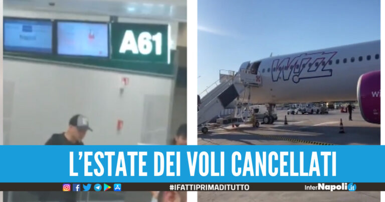 Cancellati voli in partenza o diretti verso Napoli, proteste e denunce: anche Simona Ventura rimasta a piedi
