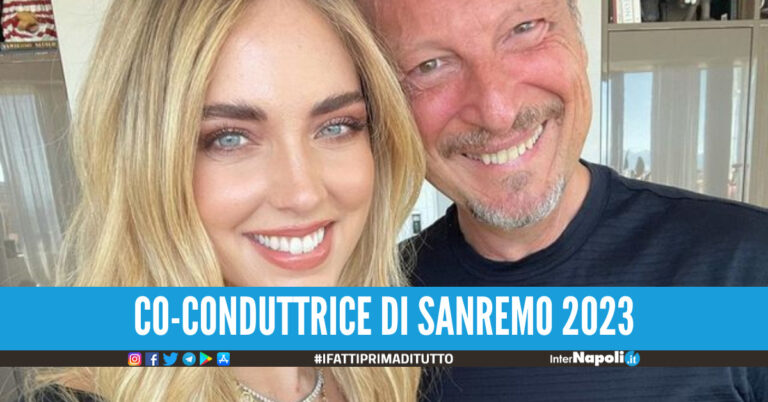Festival di Sanremo 2023, Chiara Ferragni condurrà la prima e ultima serata