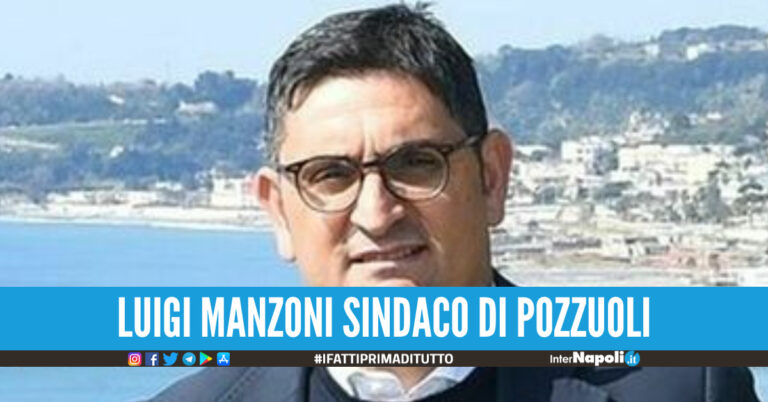 Pozzuoli volta pagina, Luigi Manzoni è il nuovo sindaco