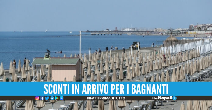 Spiaggia e lidi con il 50% di sconto a Sorrento, l'iniziativa per i residenti fino a luglio