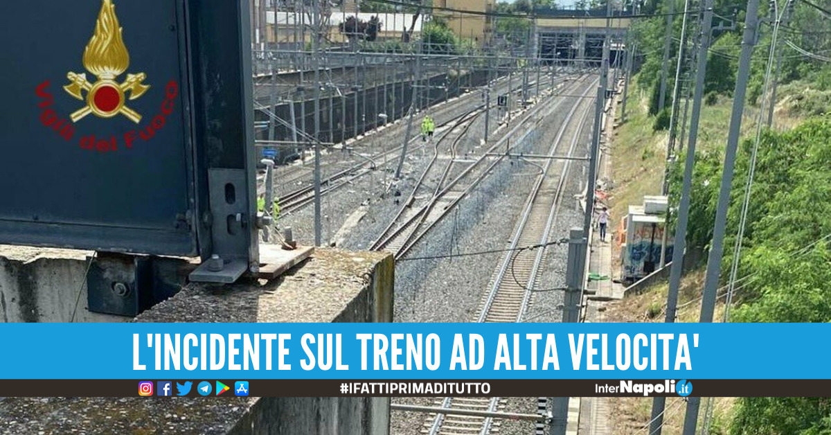 Incidente Sul Frecciarossa Torino Napoli Panico Tra I Passeggeri Il Treno Finisce Fuori Dai Binari