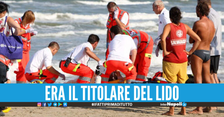 Dramma a Villaggio Coppola, salva 4 bimbi ma muore in mare