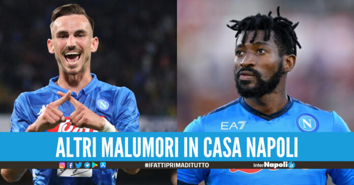 Altre grane in casa Napoli, Fabian Ruiz e Anguissa irritati per mancati bonus e rinnovi