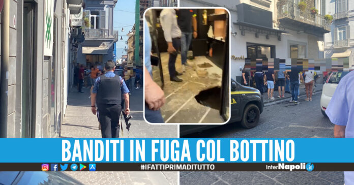 Banda del buco in azione ad Aversa