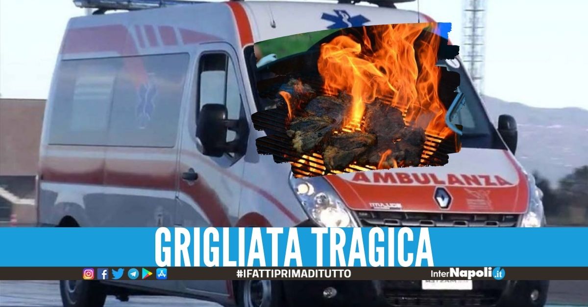 Barbecue finisce in tragedia a Casoria, 20enne muore dopo la fiammata grigliata